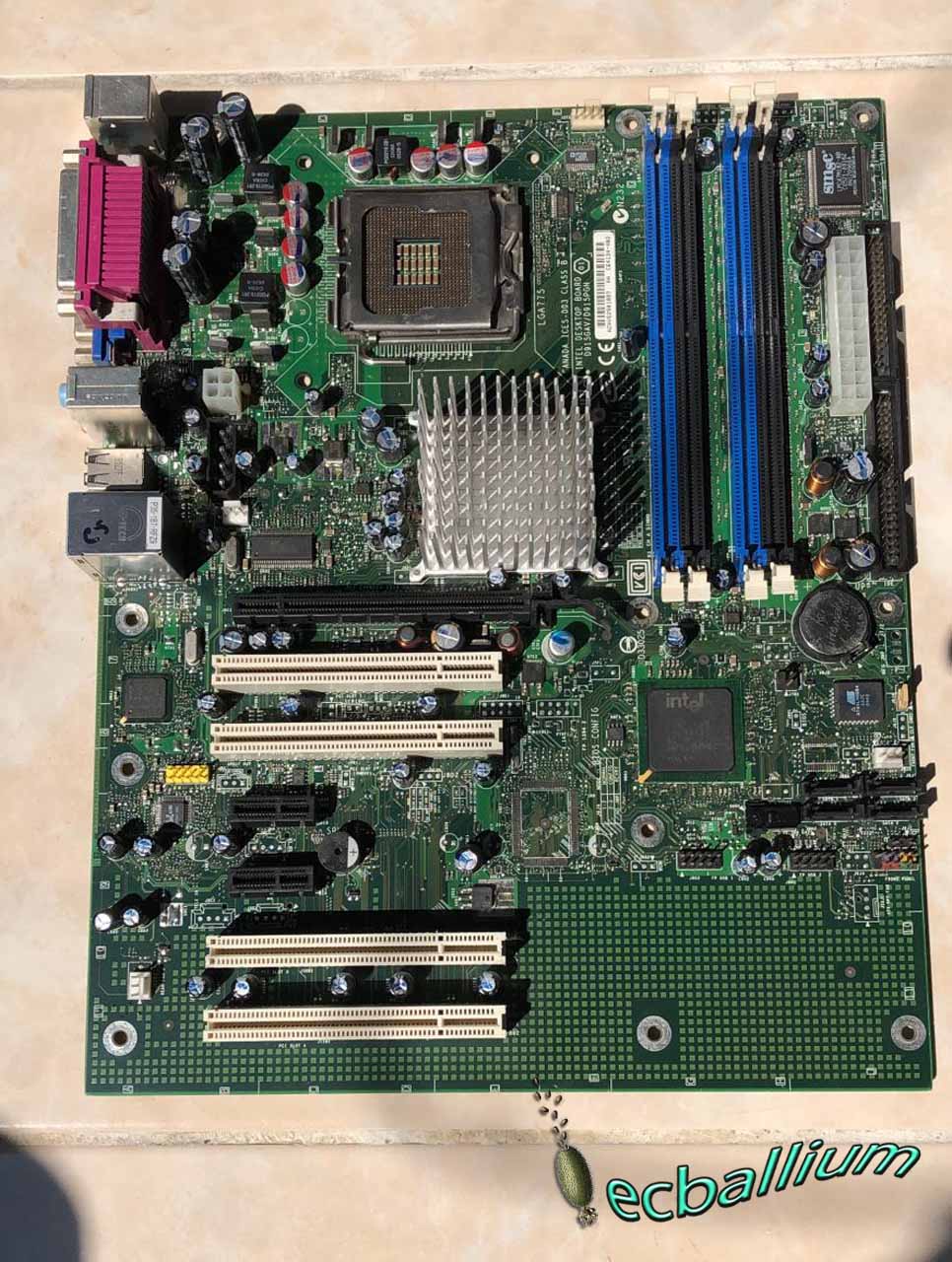 Intel Avalon D915GAV 775 Pin DDR Anakart Sinüzit Forum